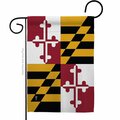 Guarderia 13 x 18.5 in. Maryland American State Garden Flag with Double-Sided Horizontal GU3912297